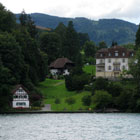 Village by the Lake